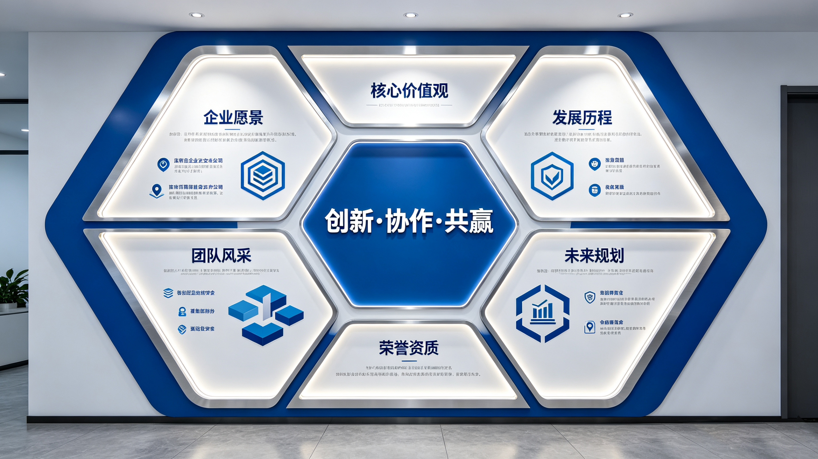 南京企业文化墙六边形避坑指南（新手常犯5个错误）